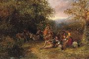 George Caleb Bingham The gypsy encampment oil painting